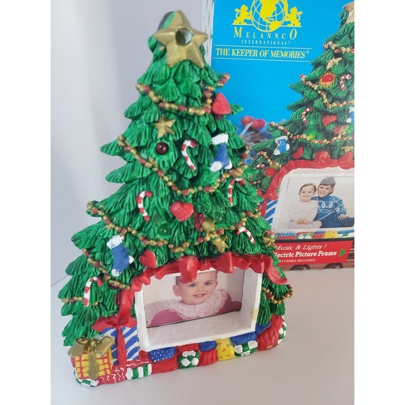 1995 Melannco Music & Lights Electric Picture Frame 7 In - Picture 3 of 5